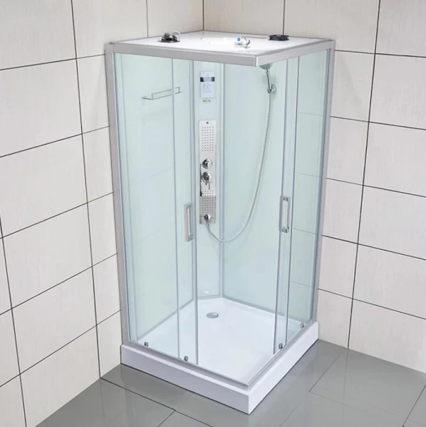 Душовий бокс Dusel DSC-DU513-90 90x90 сатин - фото 3