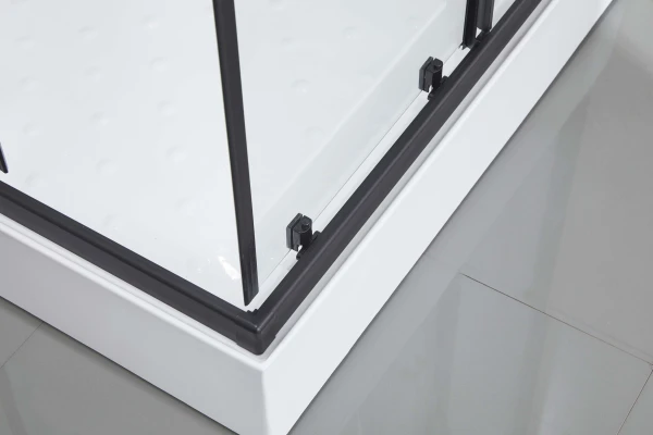 Душовий бокс Dusel DSC-DU513-90B 90x90 чорний - фото 2