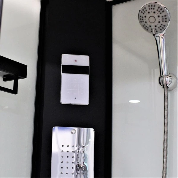 Душовий бокс Dusel DSC-DU513-90B 90x90 чорний - фото 11