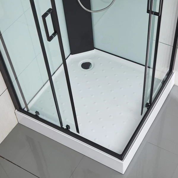 Душовий бокс Dusel DSC-DU513-90B 90x90 чорний - фото 16