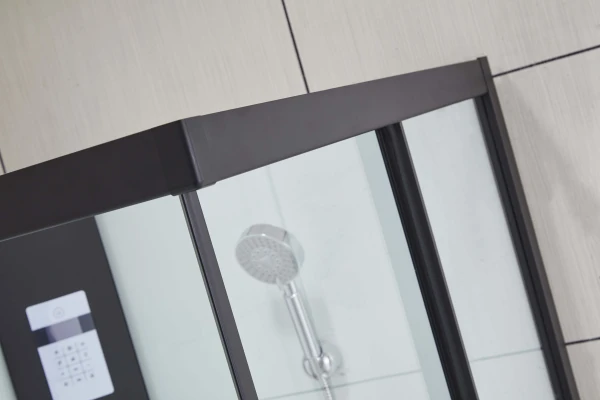 Душовий бокс Dusel DSC-DU513-90B 90x90 чорний - фото 3