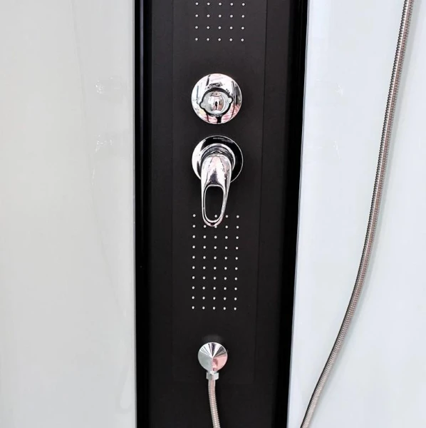 Душовий бокс Dusel DSC-DU511-100SB низький піддон чорний 351113 - фото 11