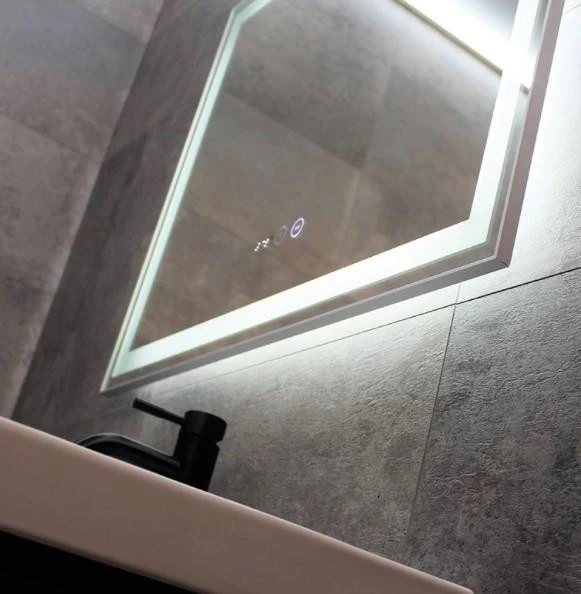 Дзеркало DUSEL LED DE-M0061S1 Silver 120смх75см сенсорне включення + підігрів - фото 12