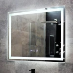 Зеркало DUSEL LED DE-M0061S1 Silver 120смх75см сенсорное включение+подогрев, 600616