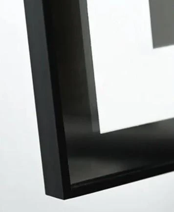 Дзеркало DUSEL LED DE-M0061S1 Black 120смх75см сенсорне включення + підігрів+ годинник/темп - фото 1