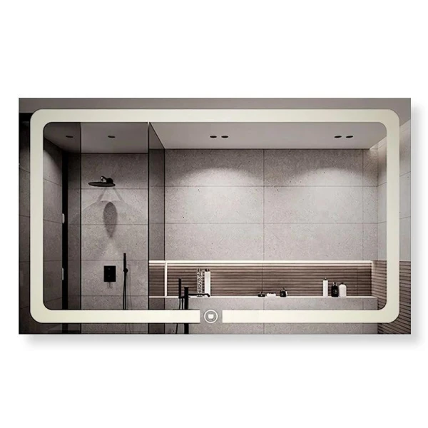 Дзеркало DUSEL LED DE-M3031 80смх65см сенсорне включення + підігрів - фото 0