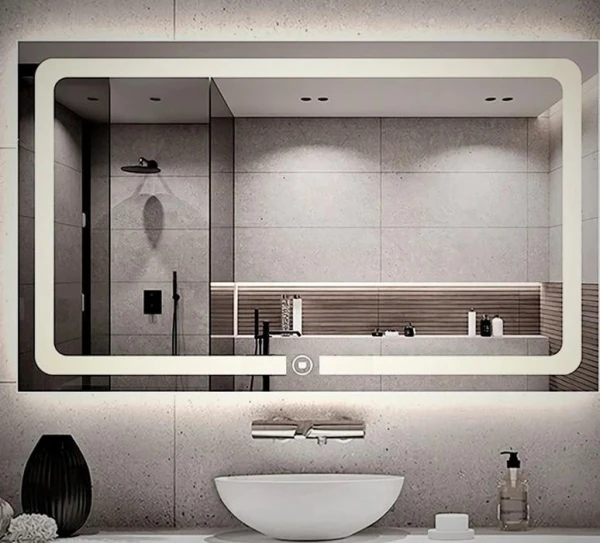 Дзеркало DUSEL LED DE-M3001 90смх70см сенсорне включення + підігрів - фото 3