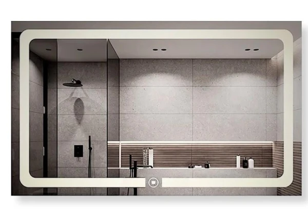 Дзеркало DUSEL LED DE-M3001 90смх70см сенсорне включення + підігрів - фото 0