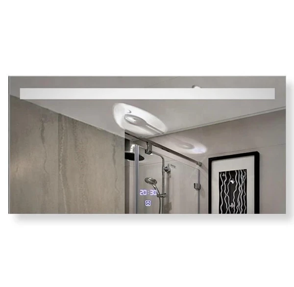 Дзеркало Dusel DE-M3021 75х120 з годинником - фото 2