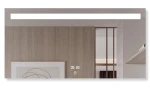 Зеркало Dusel DE-M3021 75х120 с часами