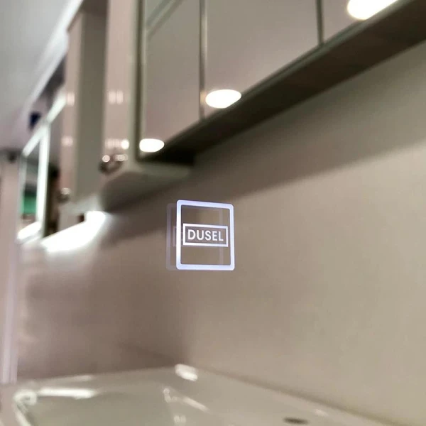 Дзеркало DUSEL LED DE-M3031 100смх75см сенсорне включення + підігрів - фото 1