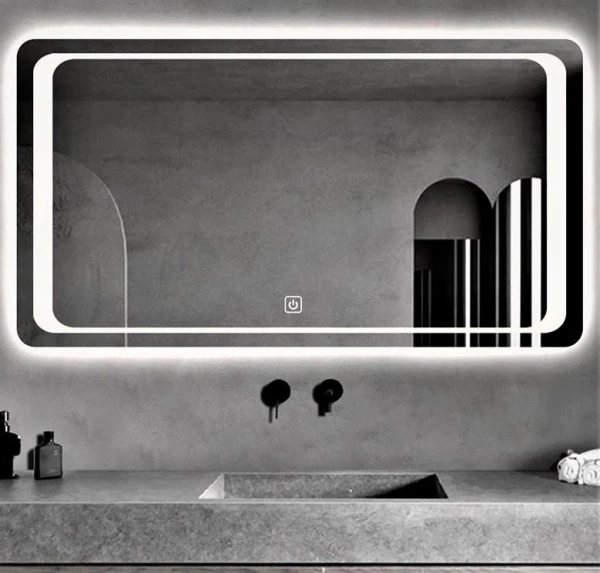 Дзеркало DUSEL LED DE-M3031 120смх75см сенсорне включення + підігрів - фото 3