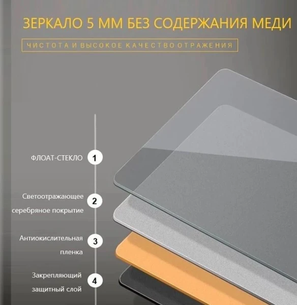 Дзеркало DUSEL LED DE-M3051 120*75см сенсорне включення + підігрів - фото 9