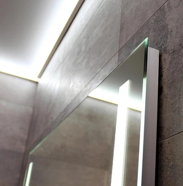 Дзеркало Dusel DE-M1041 80x65 годинник - фото 4