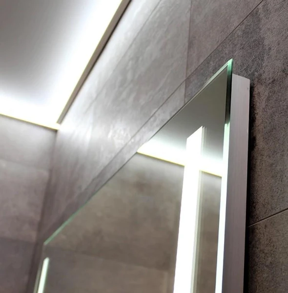 Дзеркало Dusel DE-M1041 80x65 годинник - фото 5