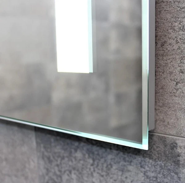 Дзеркало DUSEL LED DE-M1041 100*75 см, підігрів+ годинник / темп - фото 3