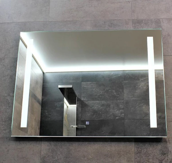 Дзеркало DUSEL LED DE-M1041 100смх75см, підігрів+ годинник/темп+Bluetooth - фото 5