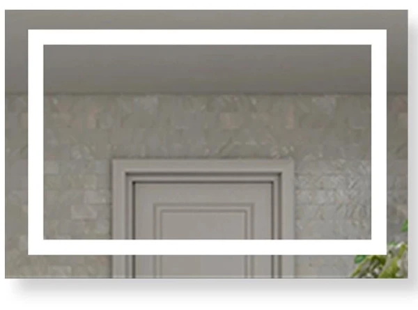 Дзеркало DUSEL LED DE-M1091 100смх75см сенсорне включення + підігрів - фото 1