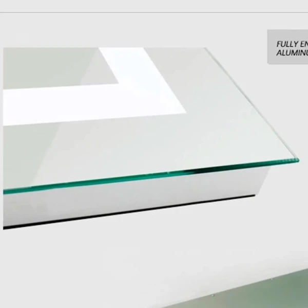 Дзеркало DUSEL LED DE-M1091 120смх75см, підігрів+ годинник/темп - фото 7