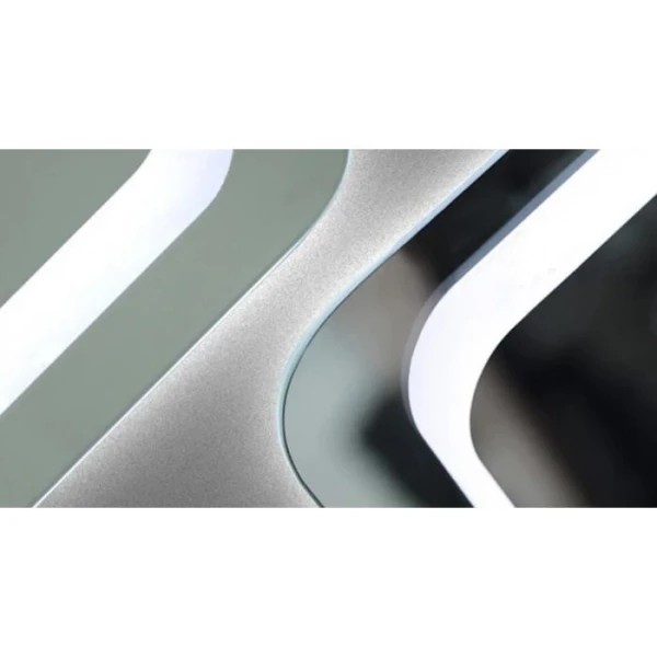 Дзеркало Dusel DE-M3031 75х120 см з годинником 630318 - фото 4