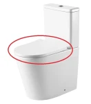 Сиденье Slim Soft-Close к унитазу-компакт DUSEL MARSEILLE