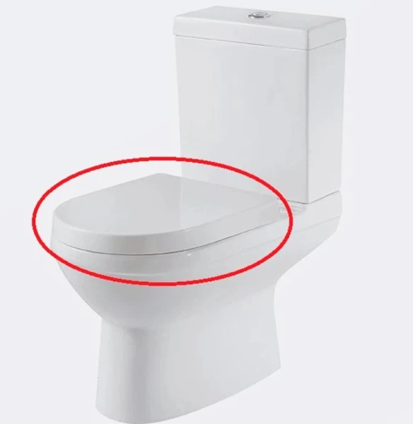 Сидіння Soft-Close до унітазу-компакт DUSEL SOUL 911939 - фото 0