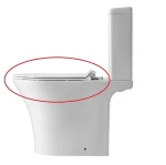 Сиденье Slim Soft-Close к унитазу-компакт DUSEL TORINO