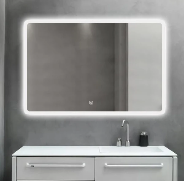 Дзеркало DUSEL LED DE-M3011 80смх65см сенсорне включення + підігрів - фото 1