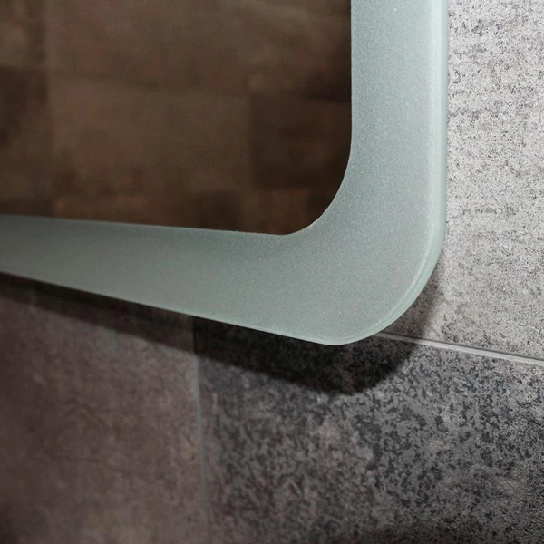 Дзеркало Dusel LED DE-M3011 70х90 см, підігрів + годинник / темп - фото 11