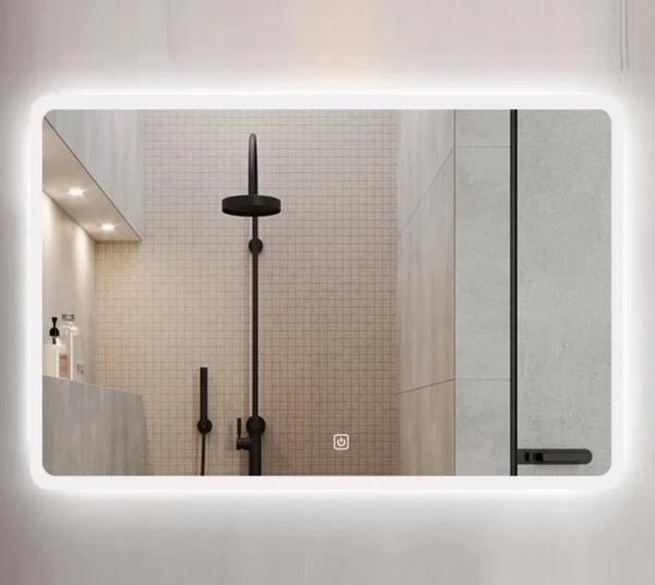 Дзеркало DUSEL LED DE-M3011 100смх75см, сенсорне включення + підігрів - фото 0