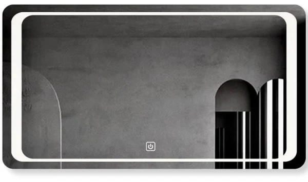 Дзеркало DUSEL LED DE-M3031 120х75 см, підігрів+збільшувальна лінза - фото 0