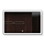 Зеркало Dusel LED DE-M3051 75x100см, линза+ сенсорное включение+подогрев, 630521