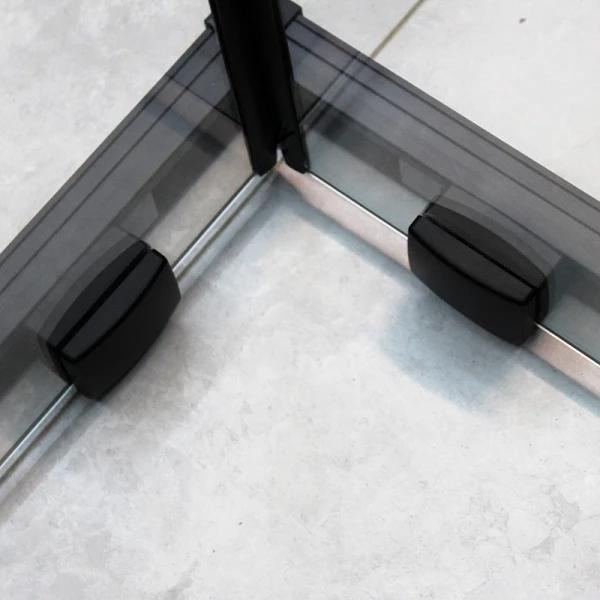 Душова кабіна DUSEL DSL194B Black Matt 100х100х190 см - фото 14