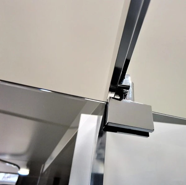 Душова кабіна Dusel А-516, 100х100х190, двері розпашні, тоноване скло - фото 2