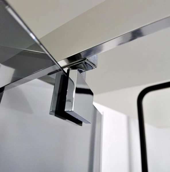 Душова кабіна Dusel А-516, 100х100х190, двері розпашні, тоноване скло - фото 11