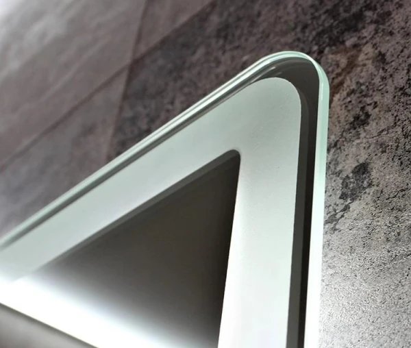 Дзеркало DUSEL LED DE-M3051 100смх75см сенсорне включення + підігрів+ годинник / темп + збільшувальна лінза - фото 6