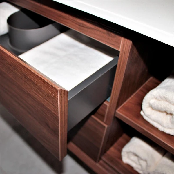 Тумба з раковиною REXON Terra RX191W/090 Walnut 19190W - фото 2