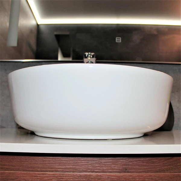 Тумба з раковиною REXON Terra RX191W/090 Walnut 19190W - фото 8