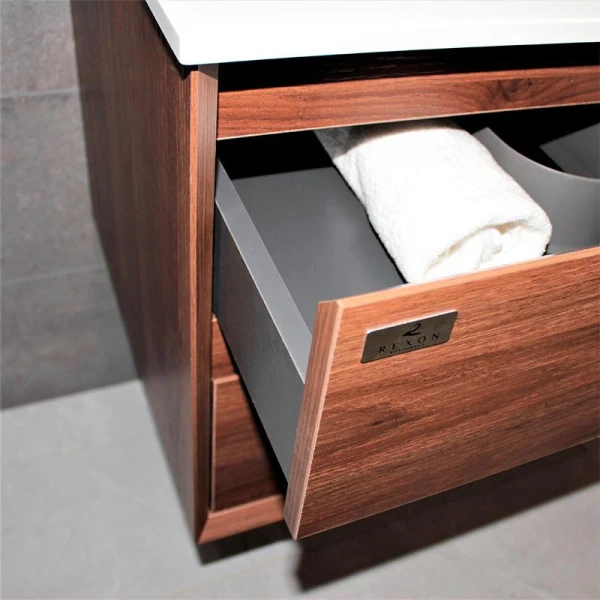 Тумба з раковиною REXON Terra RX191W/090 Walnut 19190W - фото 10