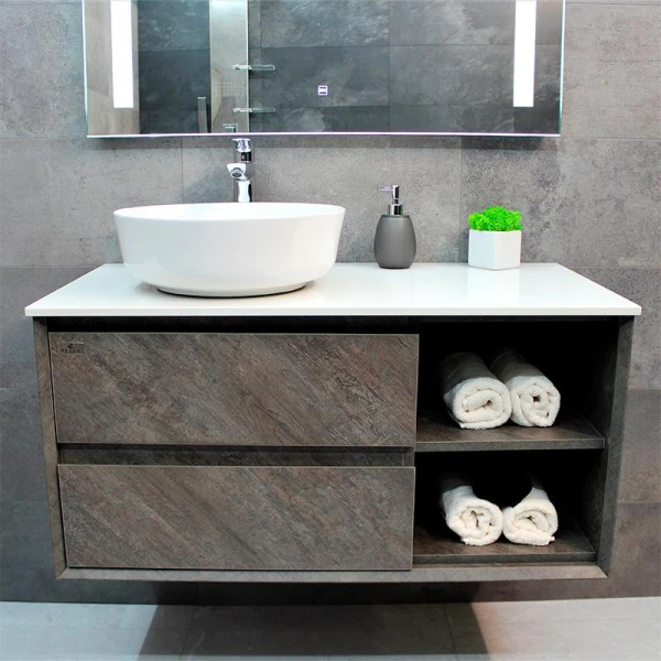 Тумба з раковиною REXON Terra RX191MS/100 Moorstone - фото 0