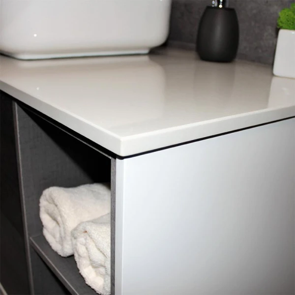 Тумба з раковиною REXON Ombra RX99ES/100 Glossy White/Concrete Grey - фото 10