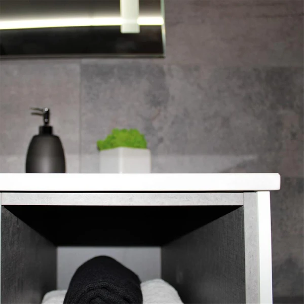 Тумба з раковиною REXON Ombra RX99CG/100 Glossy White/Espresso - фото 12