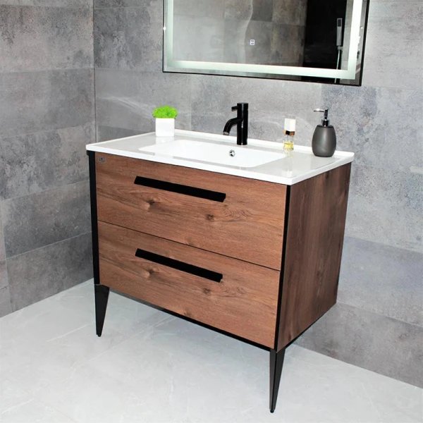 Тумба із раковиною REXON Madera RX41CO/090 Crarmel Oak 14190C - фото 13