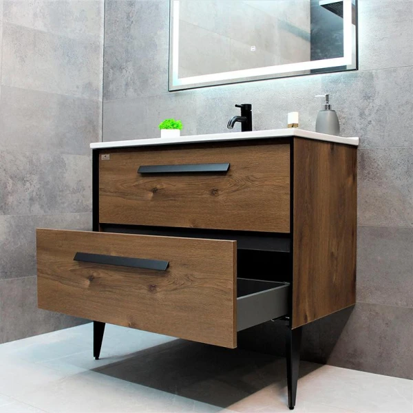 Тумба із раковиною REXON Madera RX41CO/090 Crarmel Oak 14190C - фото 3