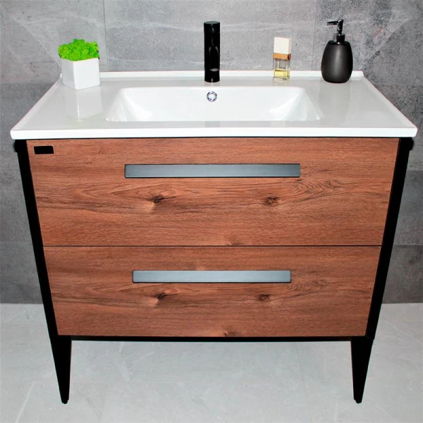 Тумба із раковиною REXON Madera RX41CO/090 Crarmel Oak 14190C - фото 5