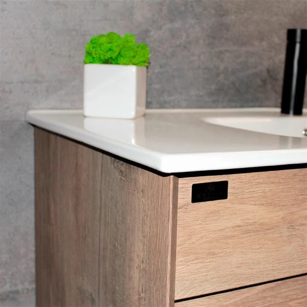 Тумба із раковиною REXON Luce RX193A/100 Forest 19310F - фото 5