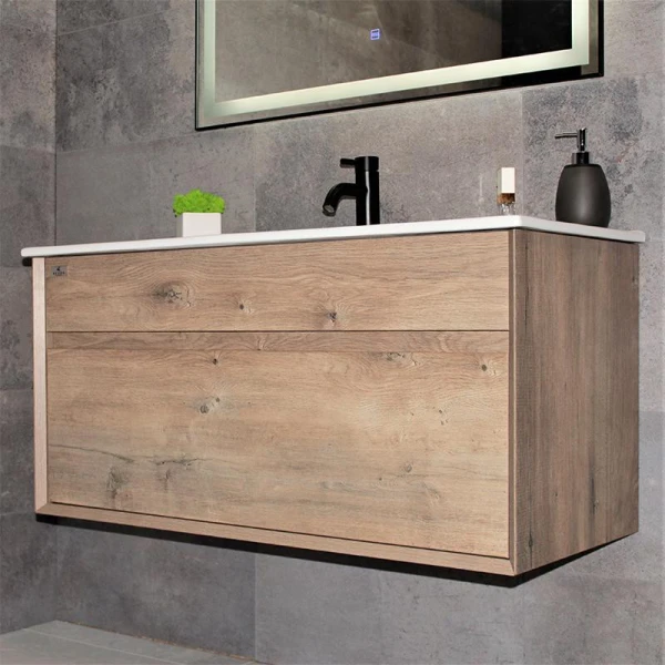 Тумба із раковиною REXON Luce RX193A/100 Forest 19310F - фото 7