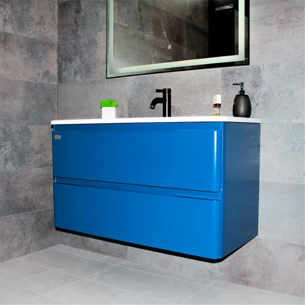 Тумба з раковиною REXON Camelia RX195NB/100 Navy Blue 19510N - фото 11