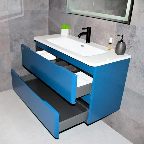 Тумба з раковиною REXON Camelia RX195NB/100 Navy Blue 19510N - фото 7