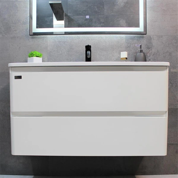 Тумба з раковиною REXON Camelia RX195MW/100 Matt White 19510W - фото 0